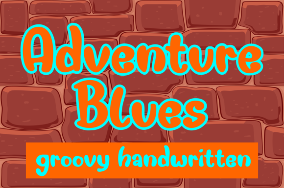 Adventure Blues: A Charming Font for Children's Designs