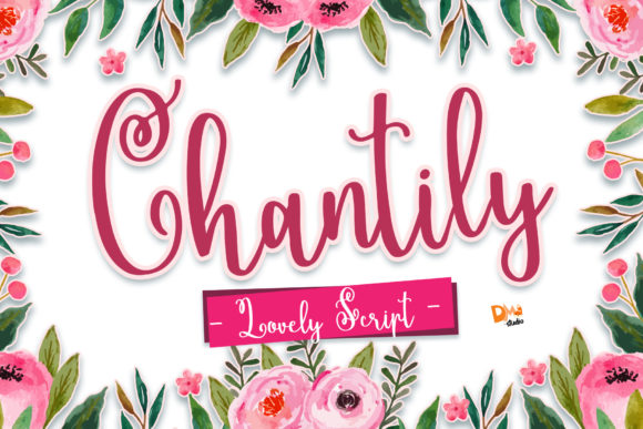 Chantily: An Elegant Handwritten Font for Design Projects