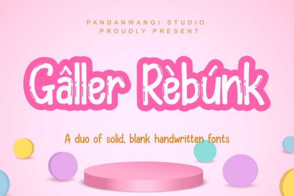 Discover Galler Rebunk: The Sweet Font for Making Beautiful Products