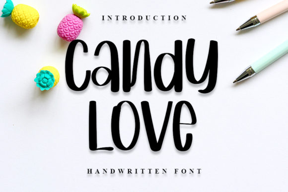 Discover the Charm of Candy Love Handwritten Font