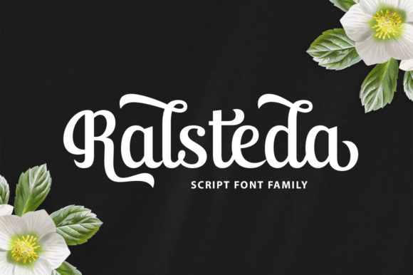 Discover the Charm of Ralsteda: A Unique Handwritten Font