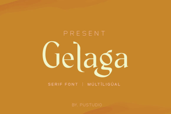 Discovering Gelaga: A Fresh and Modern Serif Font