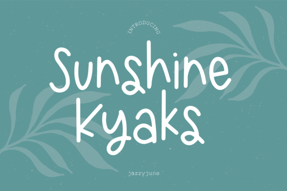 Enhance Your Web Design with Sunshine Kyaks Font