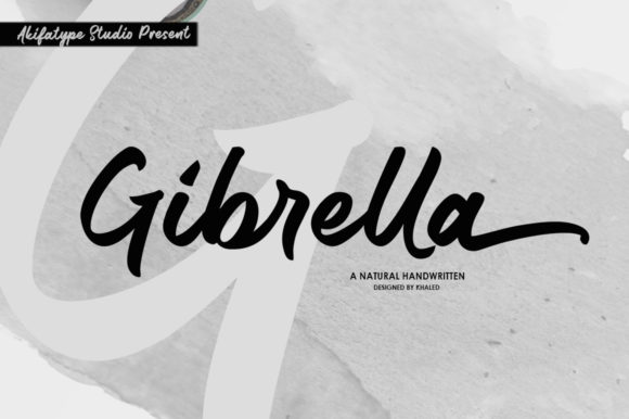 Gibrella: A Bold and Stylish Script Handwritten Font