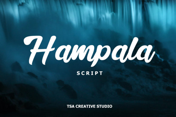 Hampala: A Daring Handwritten Font for Crafters