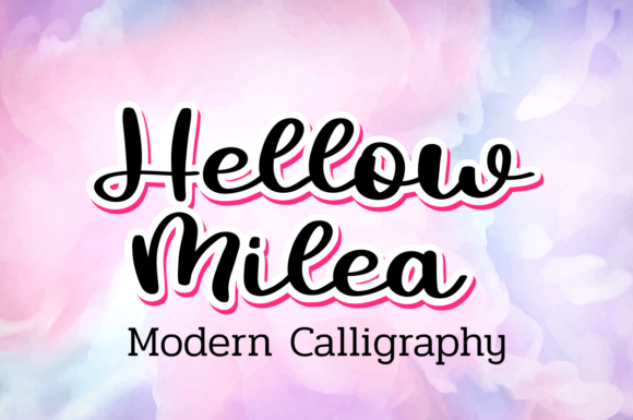 Hellow Milea: A Delicate and Fresh Handwritten Font for Web Design