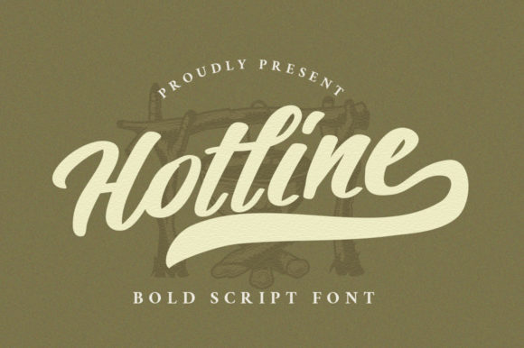 Hotline: A Bold and Flowing Handwritten Font for Marketers