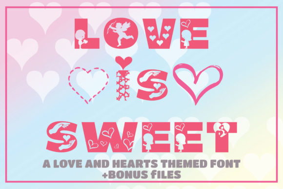 Love is Sweet: A Charming Font for Editorial Design
