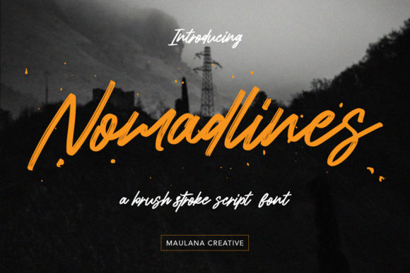 Nomadlines Font: A Maker's Review of a Dynamic Script Typeface