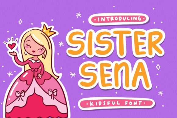 Sister Sena Font: Capture Authentic Playfulness in Your Design