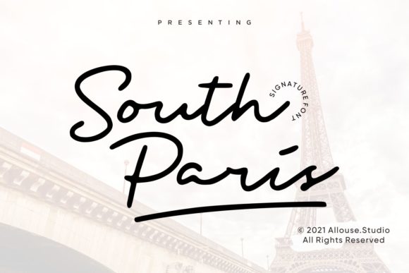 South Paris: A Fun and Flowing Font for Creative Branding
