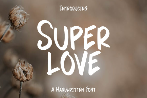 The Super Love Font for Business Owners and Creators