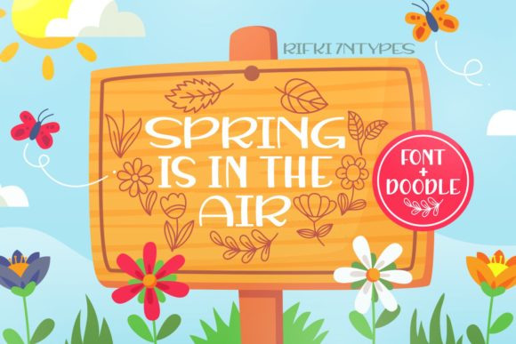 Transform Your Brand with Spring is in the Air Font