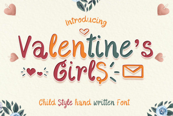 Valentine s Girls: A Charming Font for Your Brand